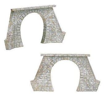 Modélisme HO : 2 entrées de tunnel voie unique - Jeux et jouets Faller Modélisme HO : 2 entrées de tunnel voie unique - Jeux et jouets Faller